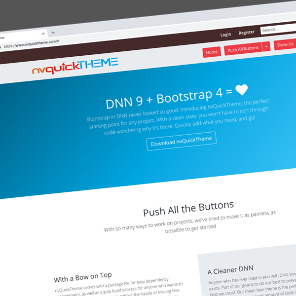nvQuickTheme Website